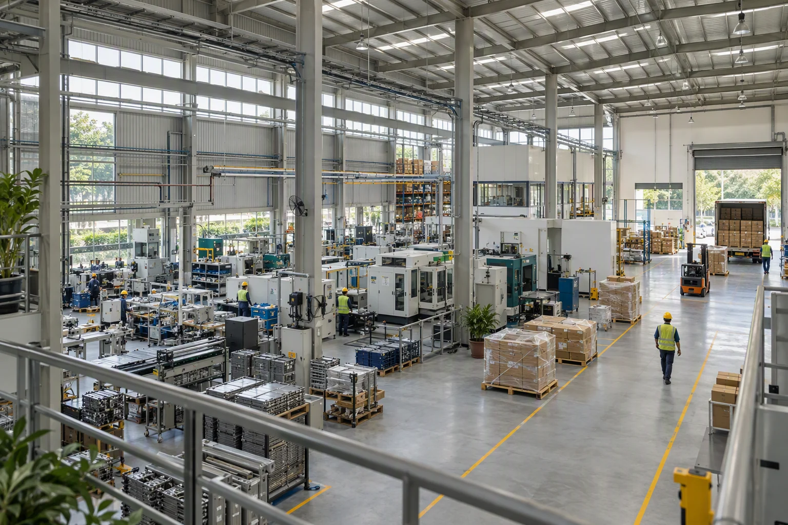 Modern manufacturing environment