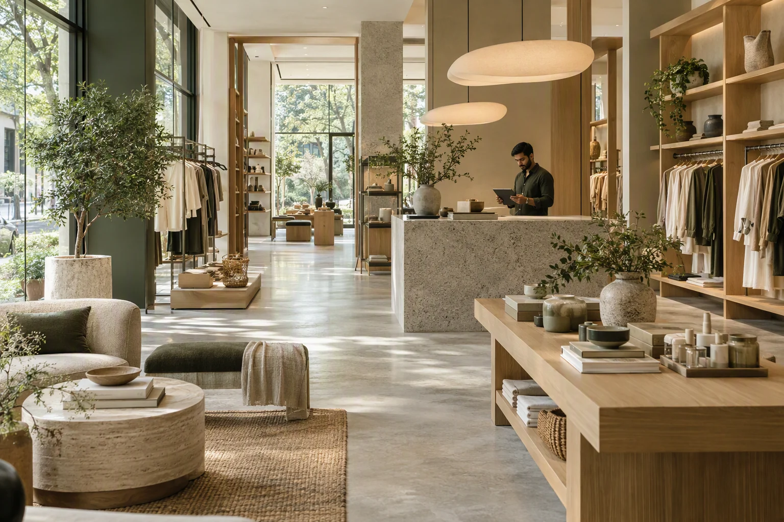 Illustrative retail & ecommerce environment